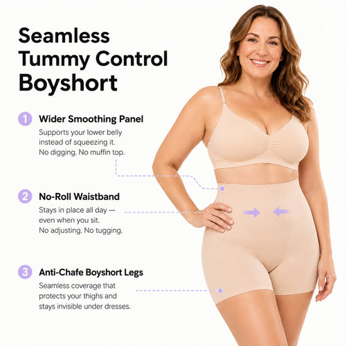Tummy Smoothing Boyshort Underwear